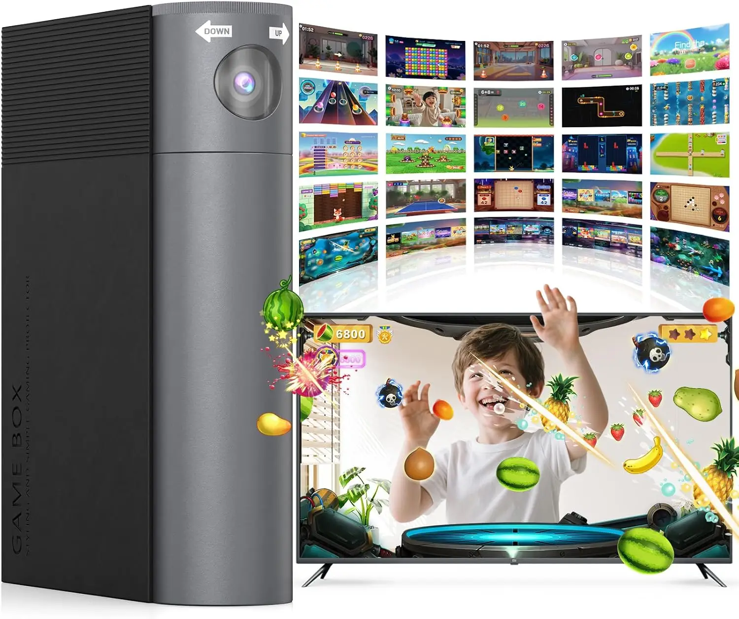 Party Games Physical - AR Motion Gaming Console for Kids