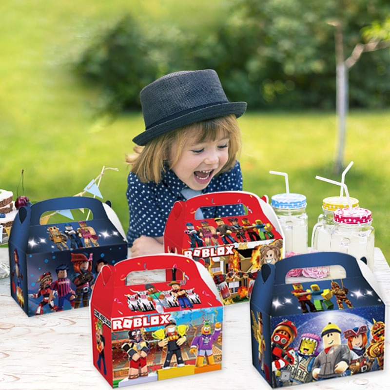 Party Games Box - Roblox Game Peripheral Cartoon Party Irthday