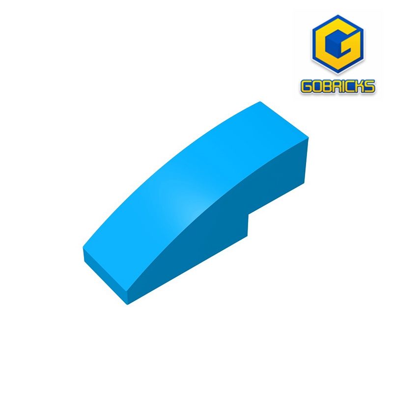 Lego Set Creator - Gobricks 11477 10PCS Curved Bricks 2x1x2/3