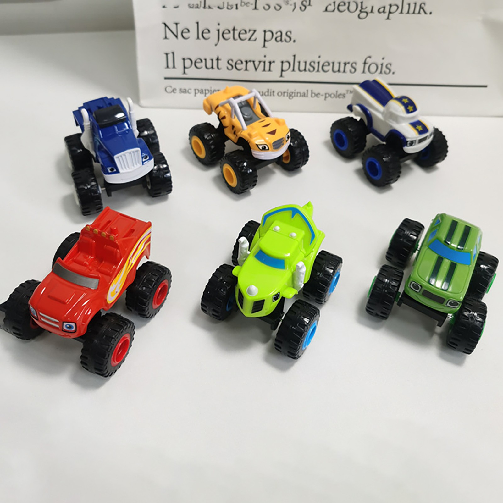 Party Games Adult Birthday - Monsters Truck Toys Cartoon Machines Car