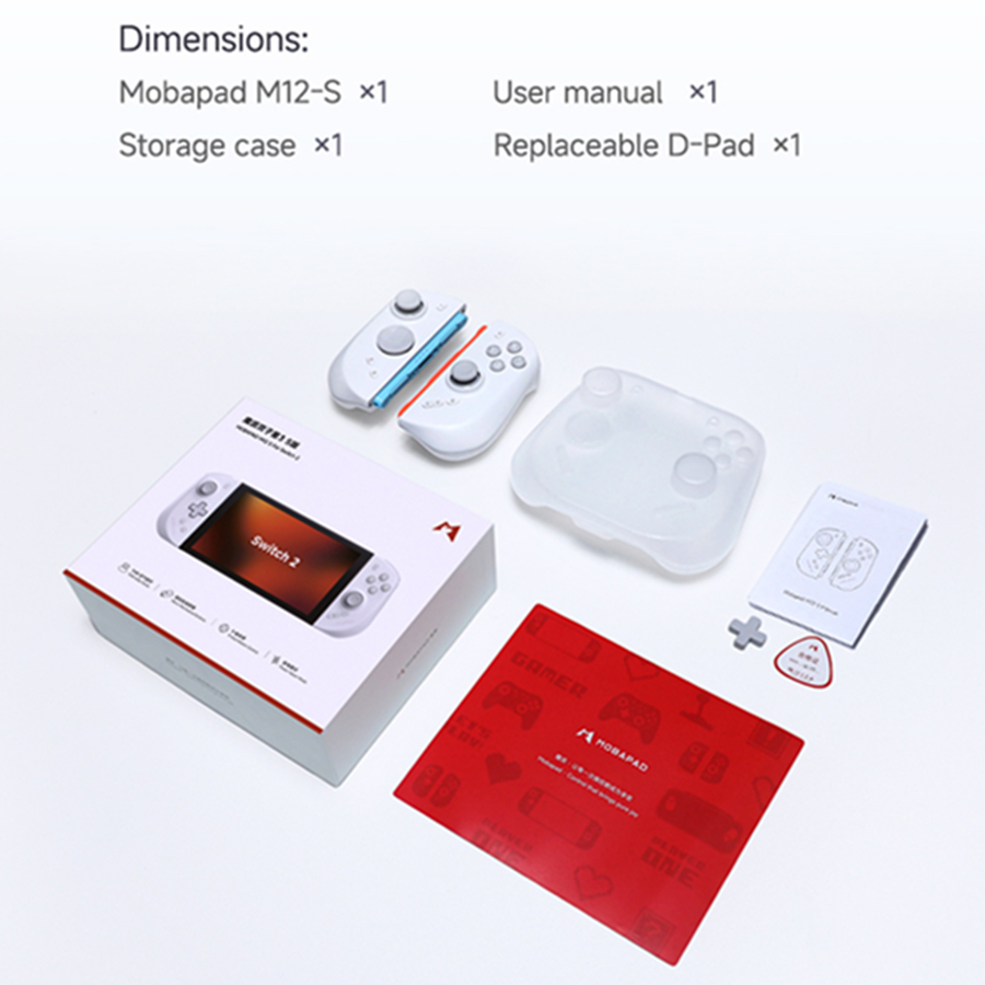 Mobapad M12 S White, GGamepa T - Party Games Switch 2 评论和价格