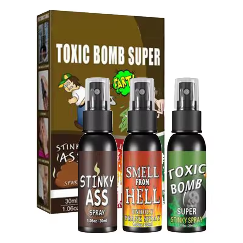 3pcs/set 30ml Liquid Fart Spra - Party Games Bomb 评论和价格