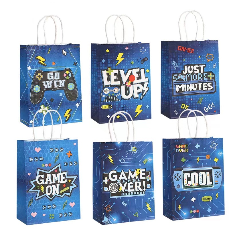6/24Pcs Video Game on Theme Pa - Party Games Night 评论和价格