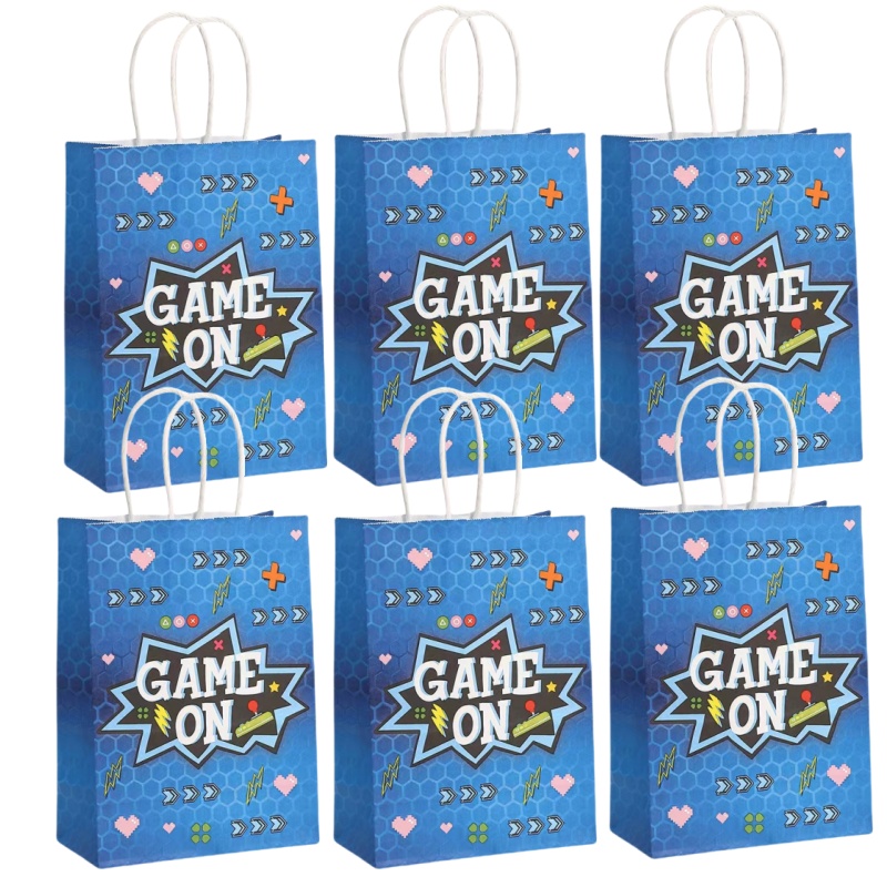 6/24Pcs Video Game on Theme Pa - Party Games Night 评论和价格