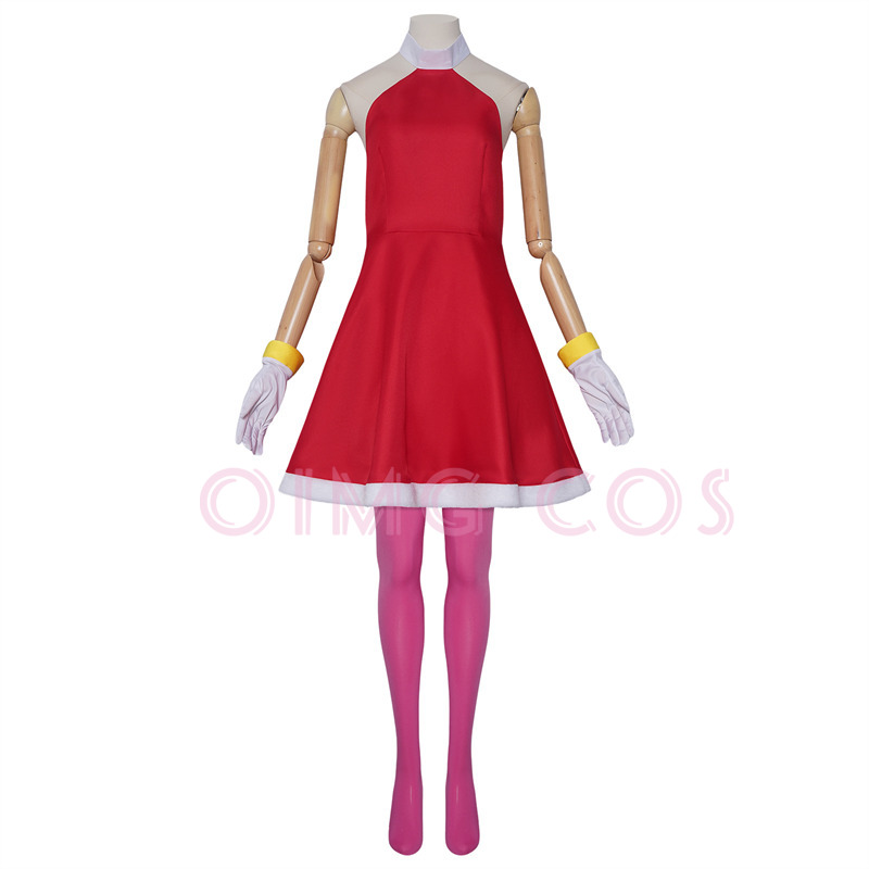 Amy Rose Cosplay Costume Adult - Party Games Kit 评论和价格
