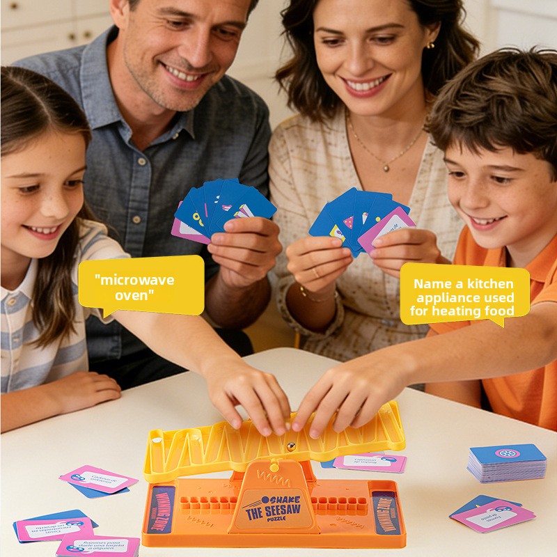 Seesaw Balance Board Game Quic - Party Games Quiz For Adults 评论和价格