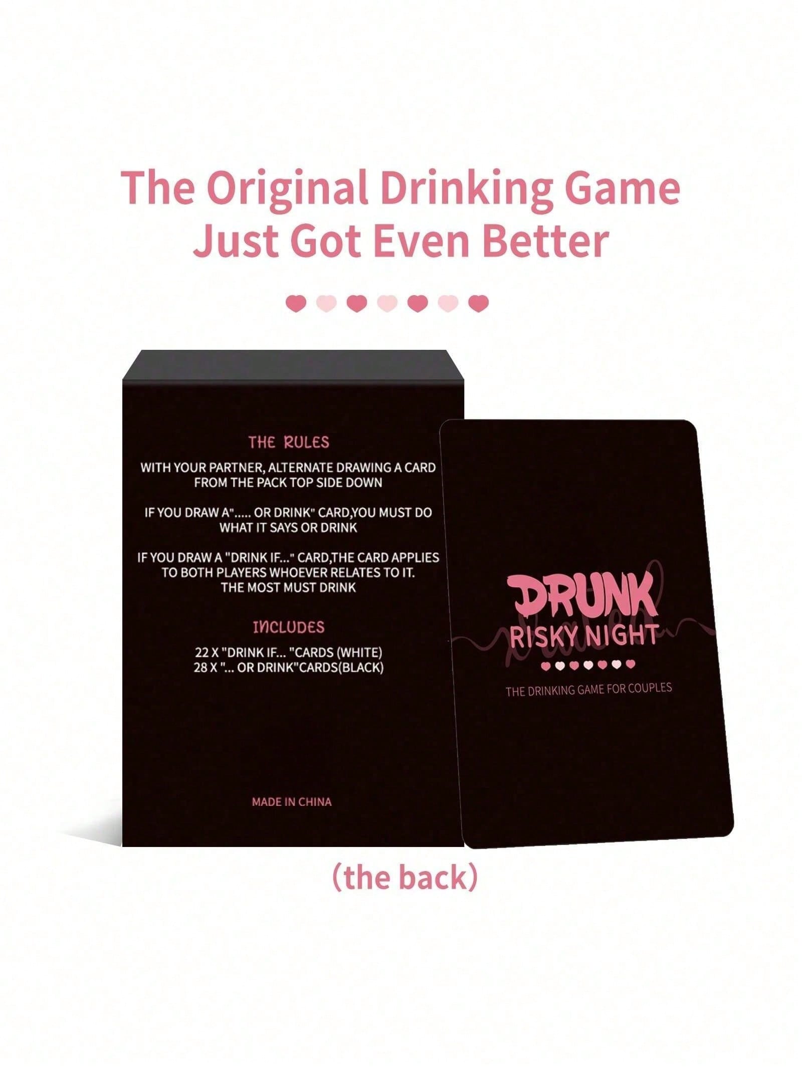 Drunk Risky Night Card Game, H - Party Games Night 评论和价格