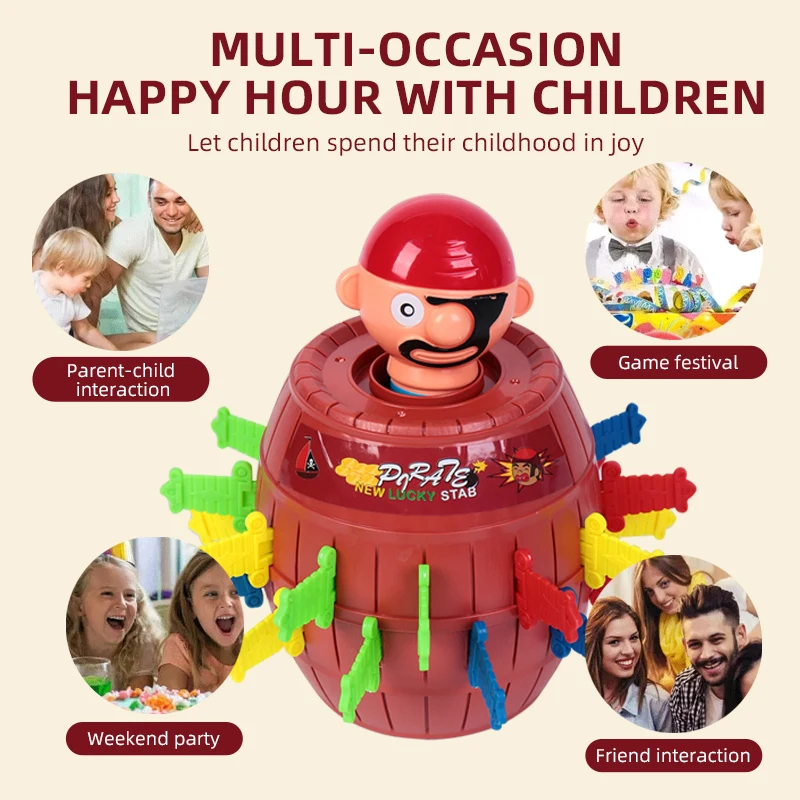 Funny Prank Toy Set Pirate Buc - Party Games 15 In 1 评论和价格