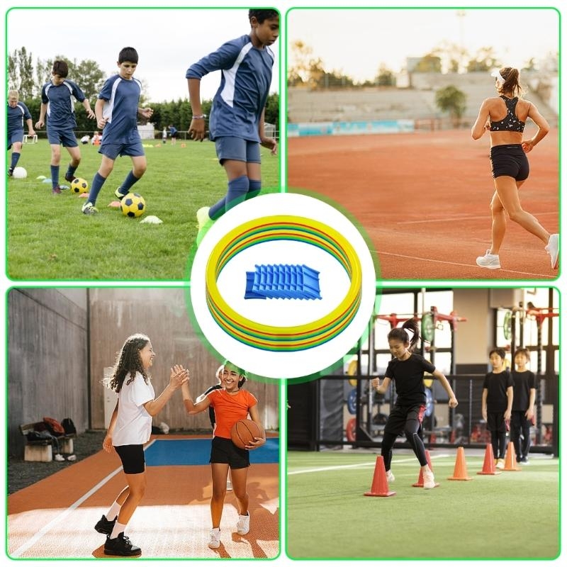  Jumping Hoop Set Outdoor Phys - Party Games Physical 评论和价格