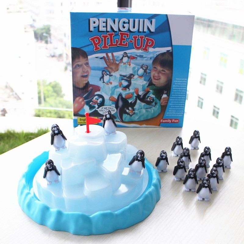 Iceberg Stacked Penguin Balanc - Party Games Adult Birthday 评论和价格