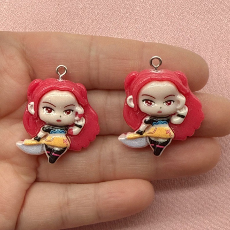 10pcs resin cartoon pendant, D - Party Games Questions 评论和价格