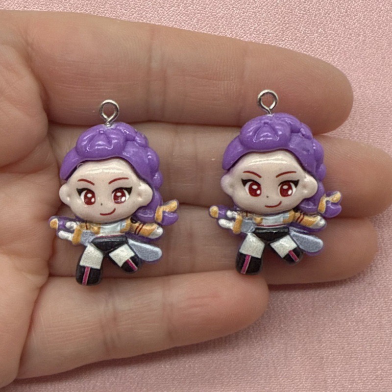 10pcs resin cartoon pendant, D - Party Games Questions 评论和价格