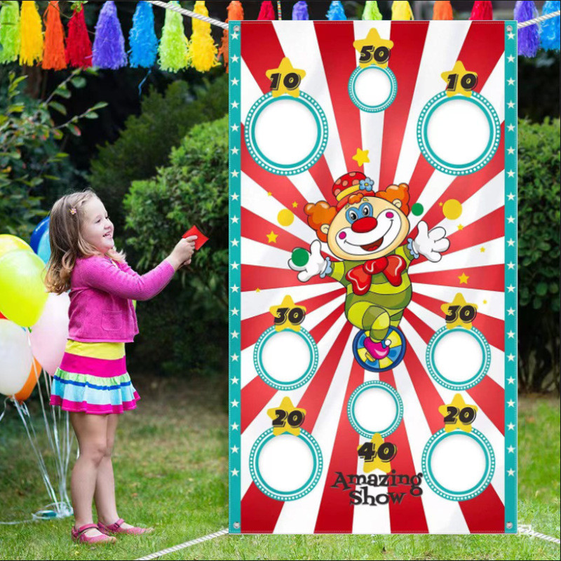 Fun Bean Bag Toys Game Banner  - Party Games Physical 评论和价格