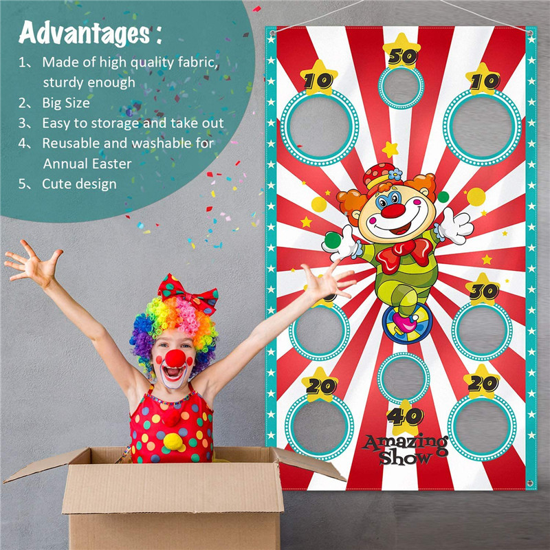 Fun Bean Bag Toys Game Banner  - Party Games Physical 评论和价格