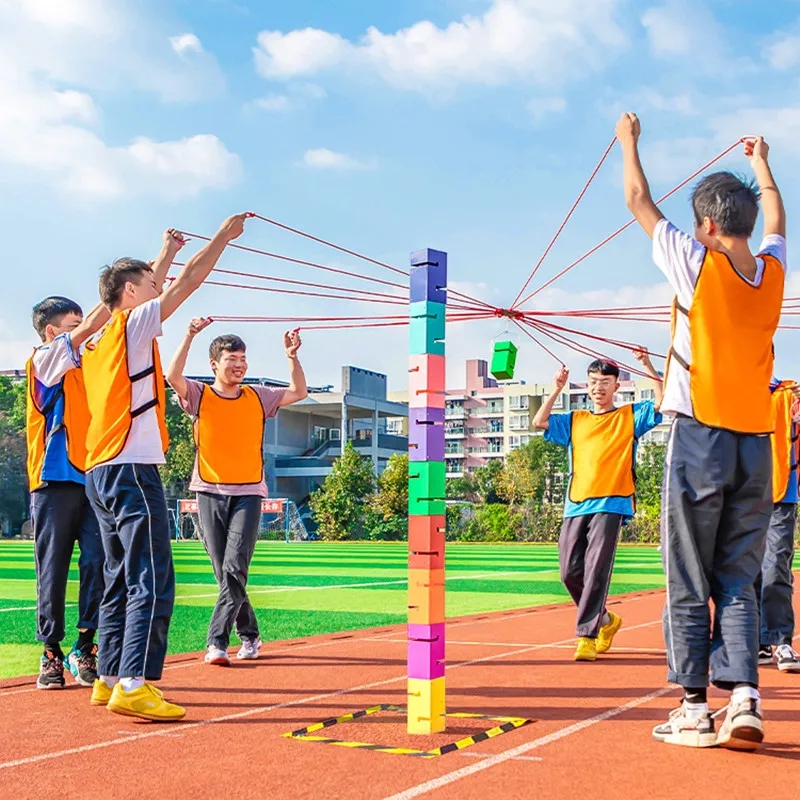 Teamwork Games Tower Building  - Party Games No Equipment 评论和价格