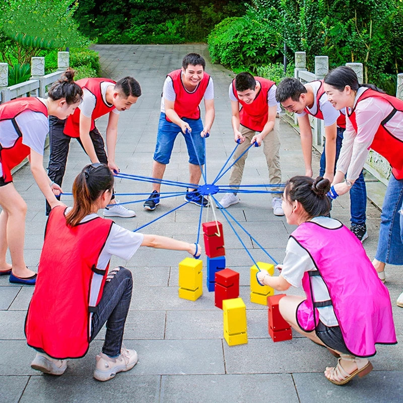 Teamwork Games Tower Building  - Party Games No Equipment 评论和价格