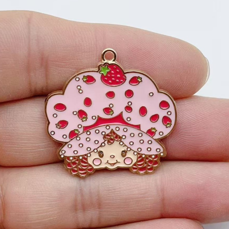 10pcs Cute Little Girl Enamel  - Party Games Questions 评论和价格
