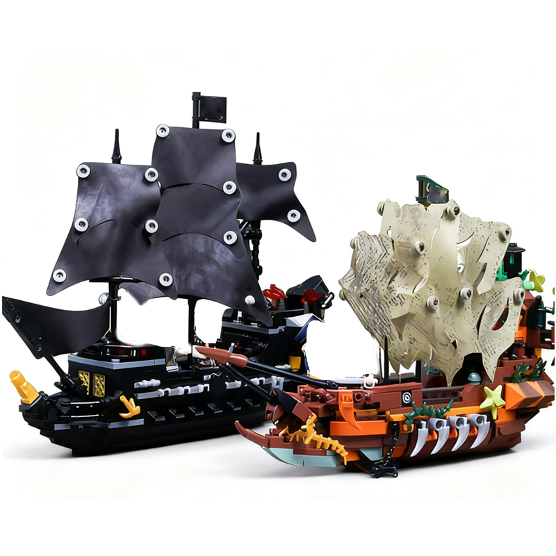 Creative MOC Pirate Boat Ship  - Lego Set Creator 评论和价格